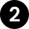 Black circle containing the number 2