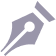 Tattoo needle and ink icon
