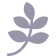 Botanical leaf icon